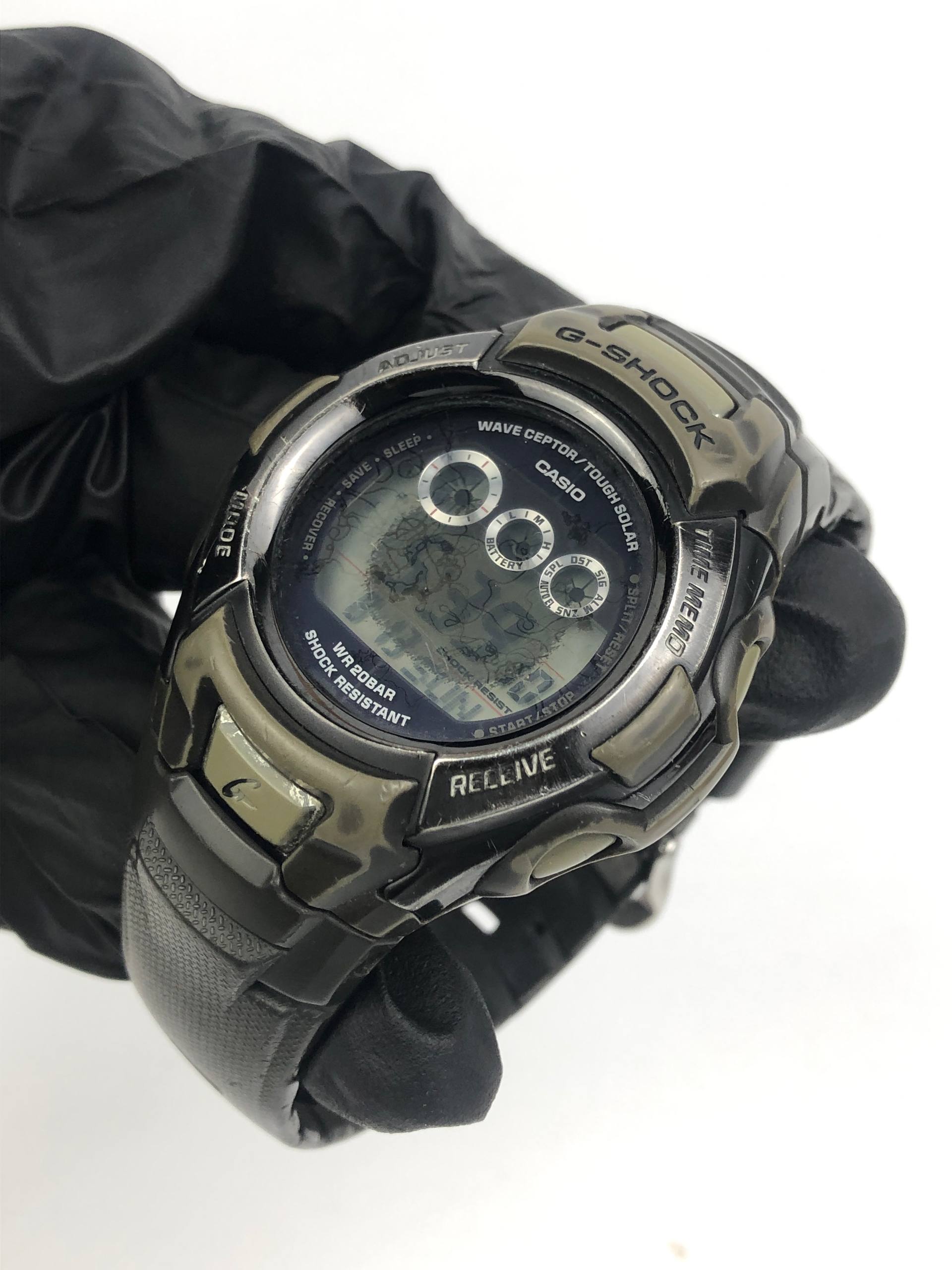 G SHOCK GW 500 J VINTAGE BURNING DIAL - Gambar 3