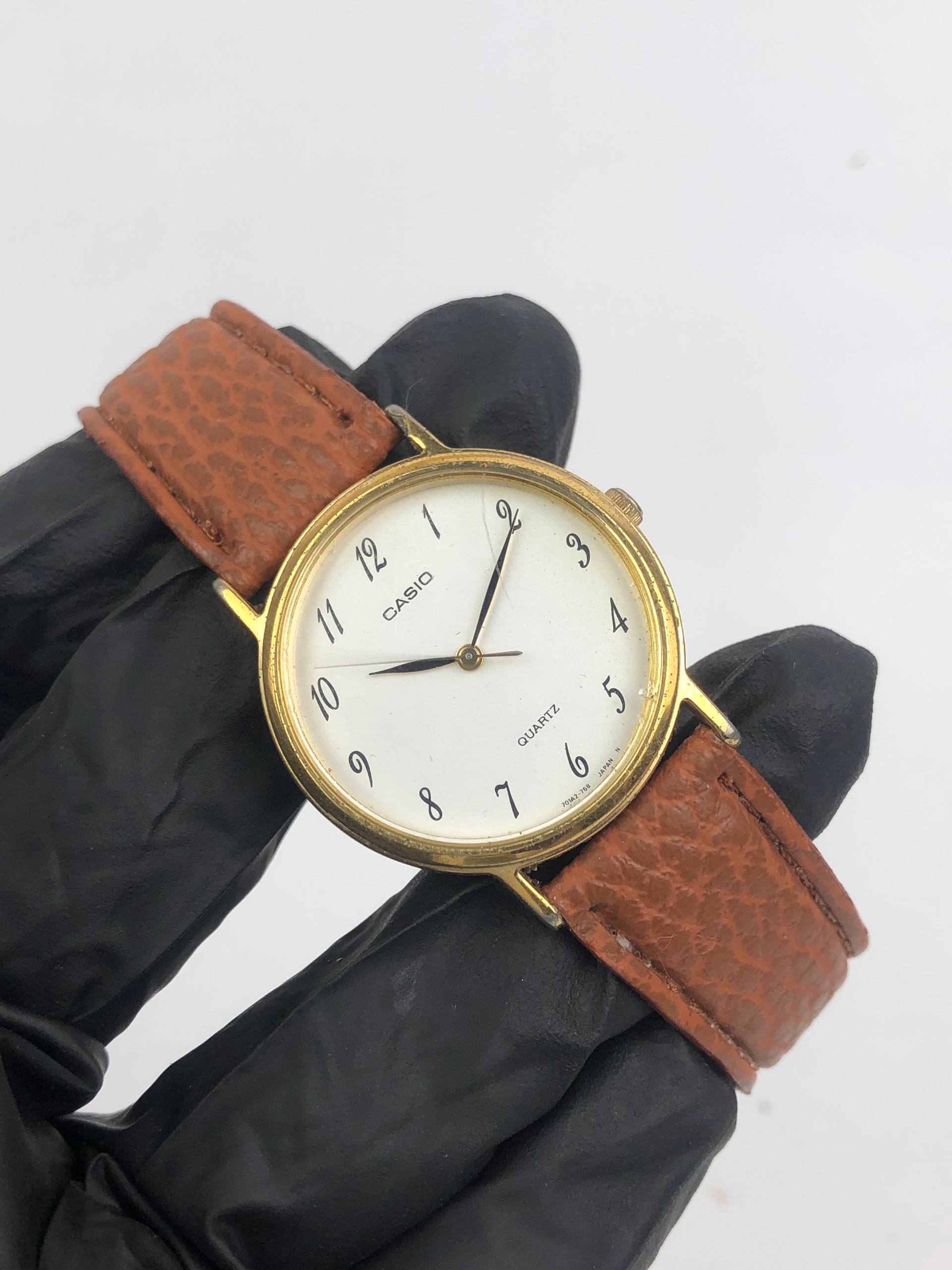 CASIO ANALOG QUARTZ VINTAGE NUMERIK - Gambar 4