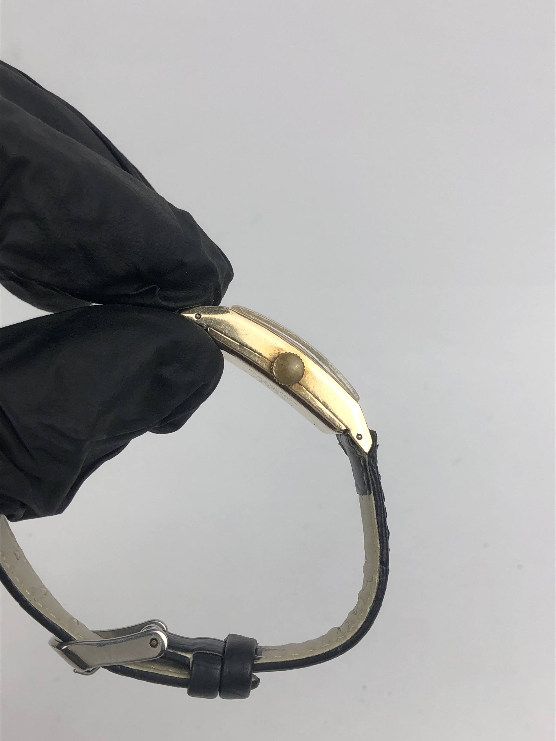 VINTAGE CITIZEN DRESSY 14K 50MICRON GOLD ORIGINAL - Gambar 5