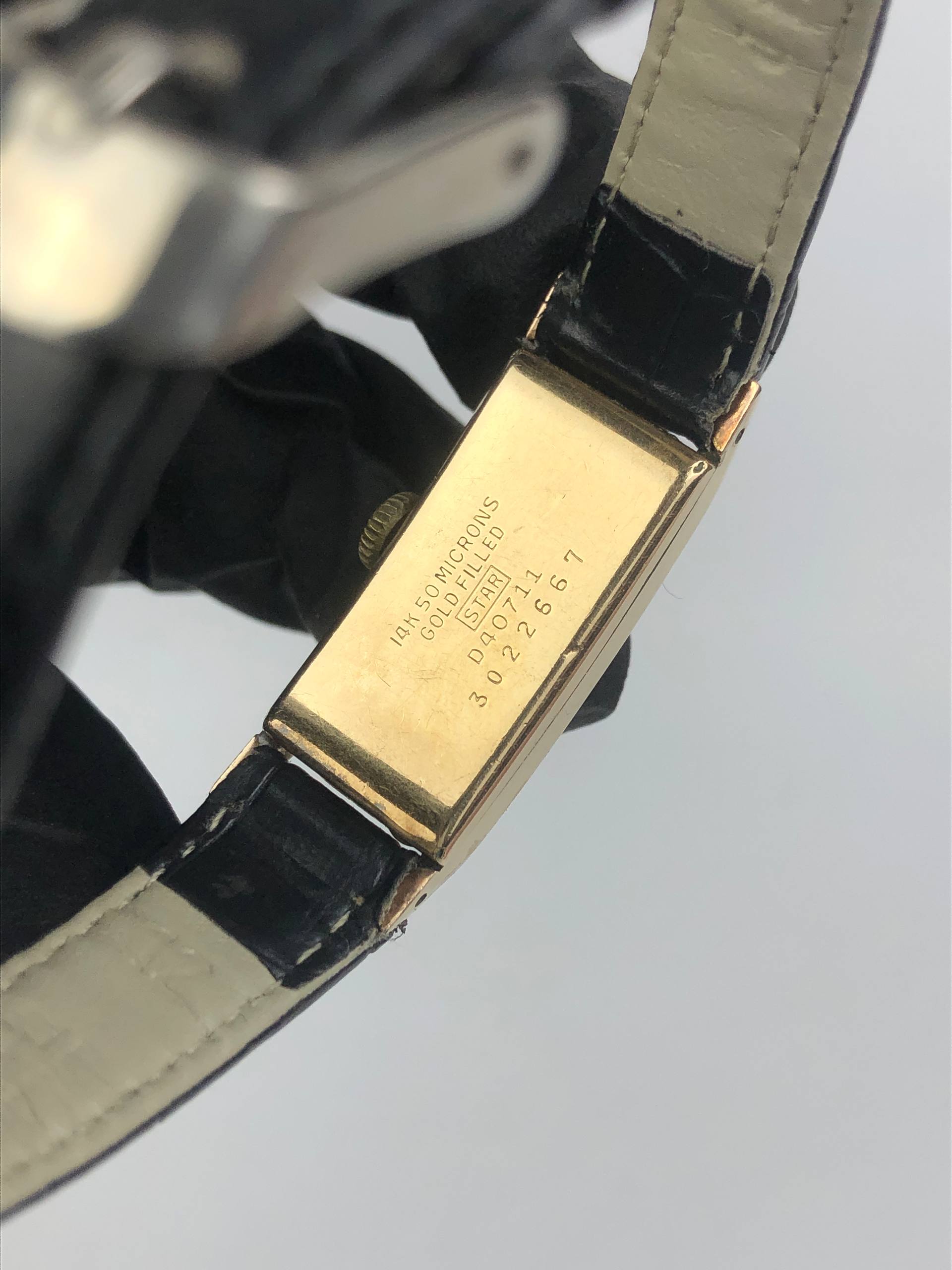 VINTAGE CITIZEN DRESSY 14K 50MICRON GOLD ORIGINAL - Gambar 7
