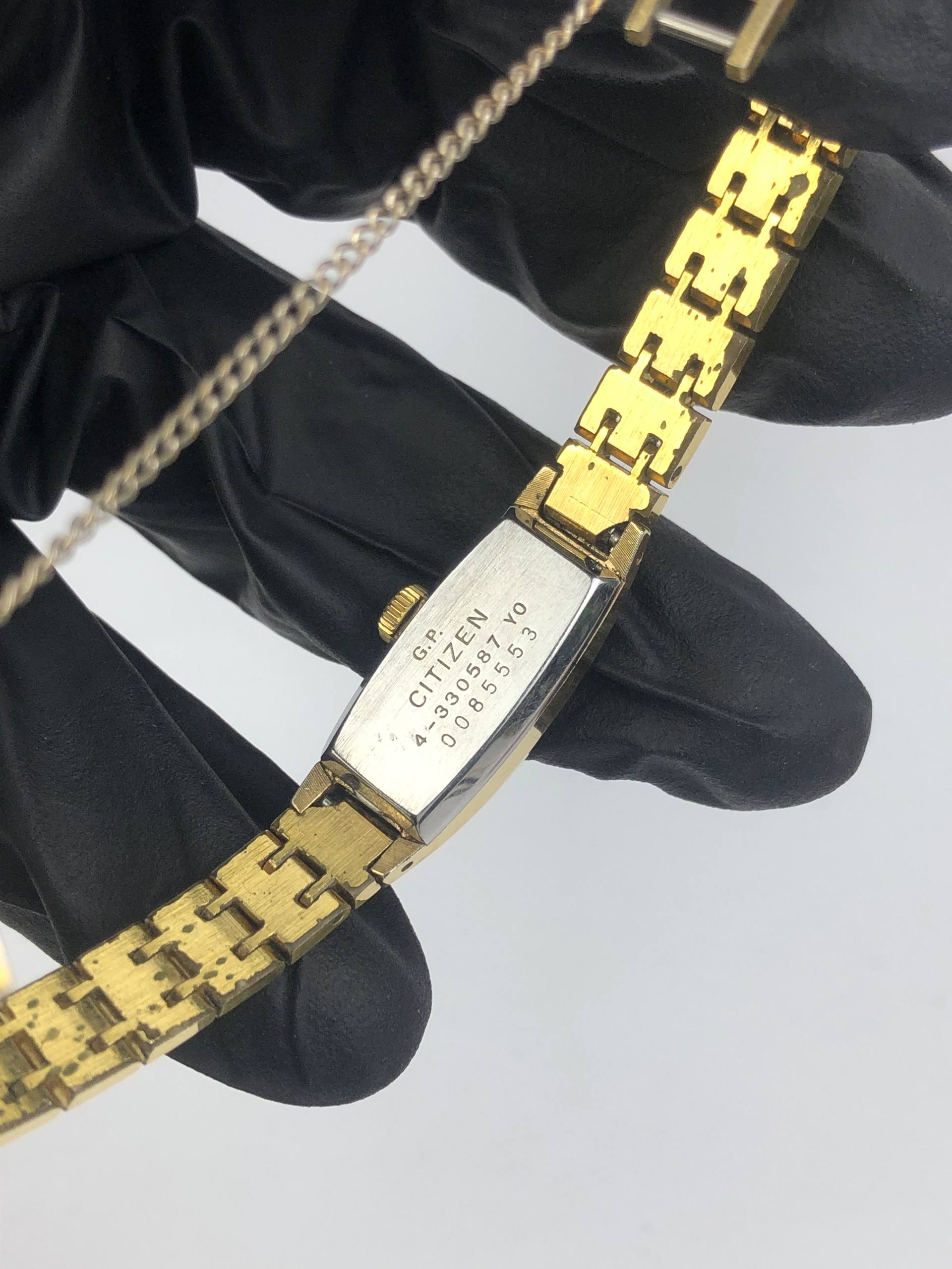 CITIZEN BANGLE GOLD CASE VINTAE ALL ORI - Gambar 8