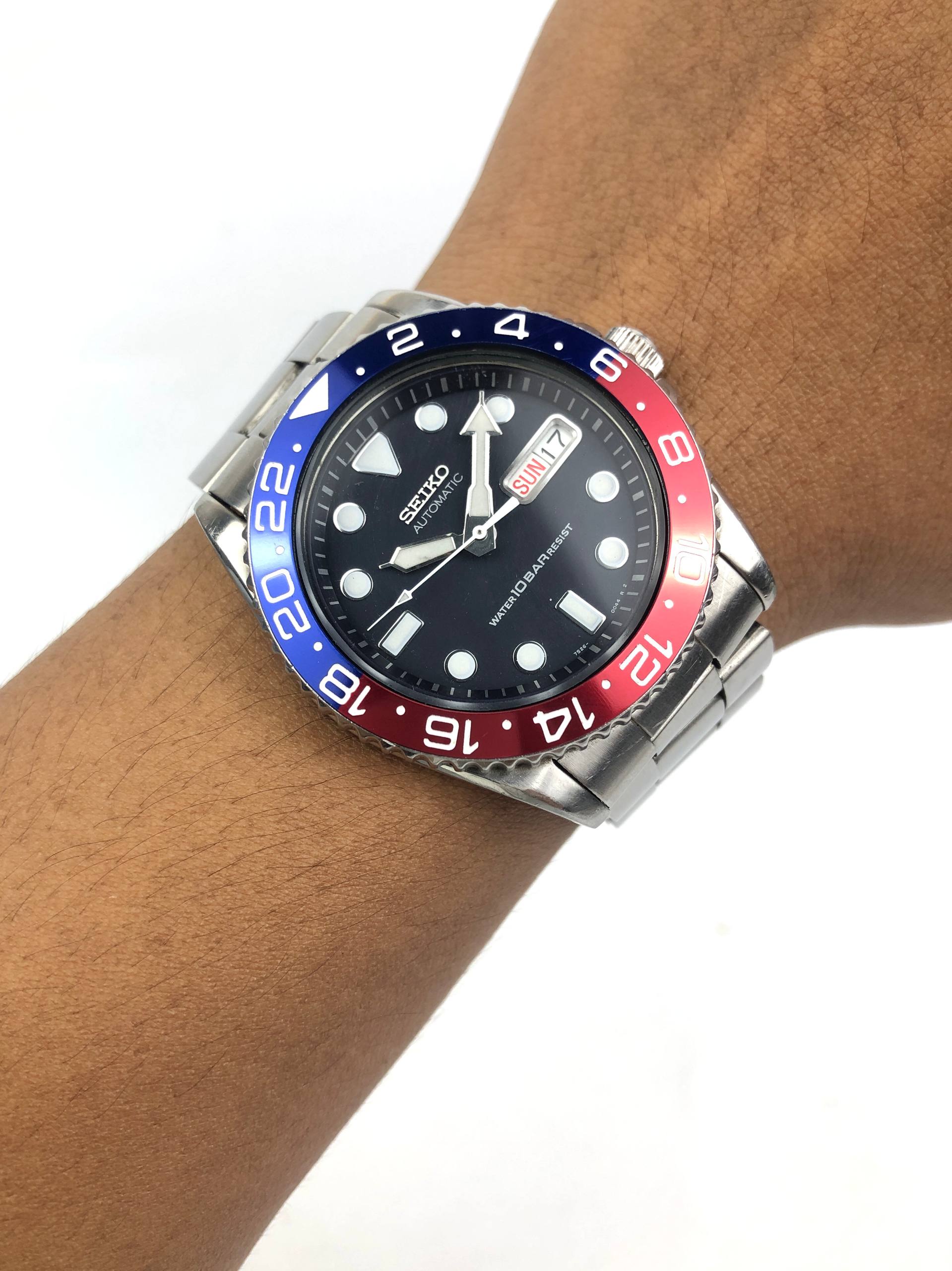 SEIKO DIVER SKX031 BEZEL PEPSI GMT