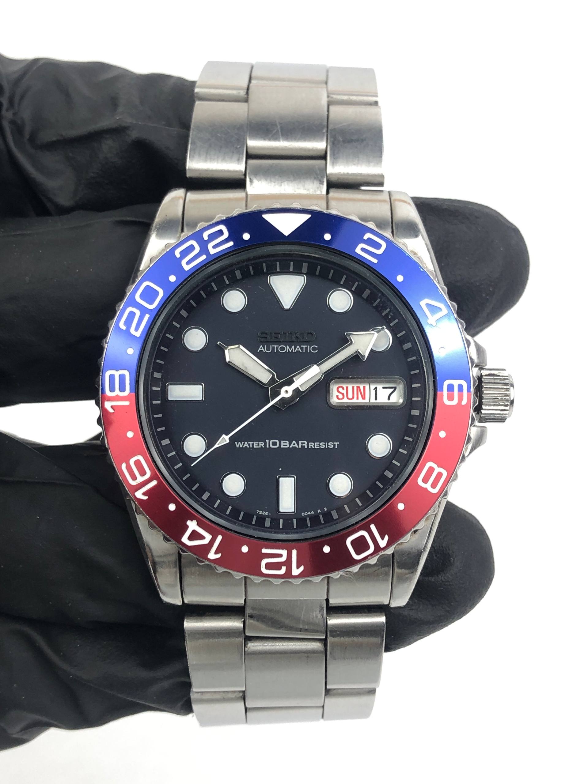 SEIKO DIVER SKX031 BEZEL PEPSI GMT - Gambar 2