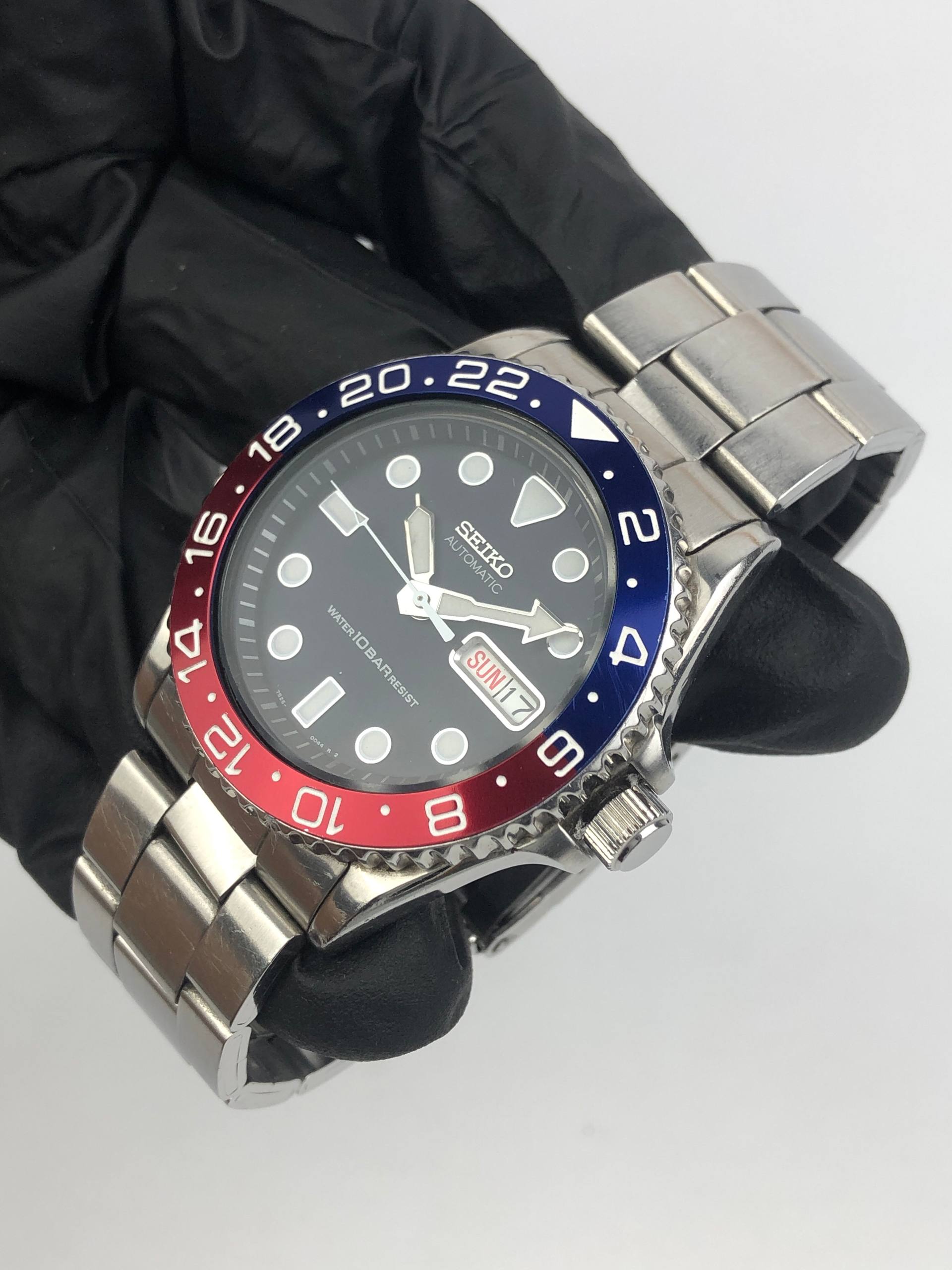 SEIKO DIVER SKX031 BEZEL PEPSI GMT - Gambar 3
