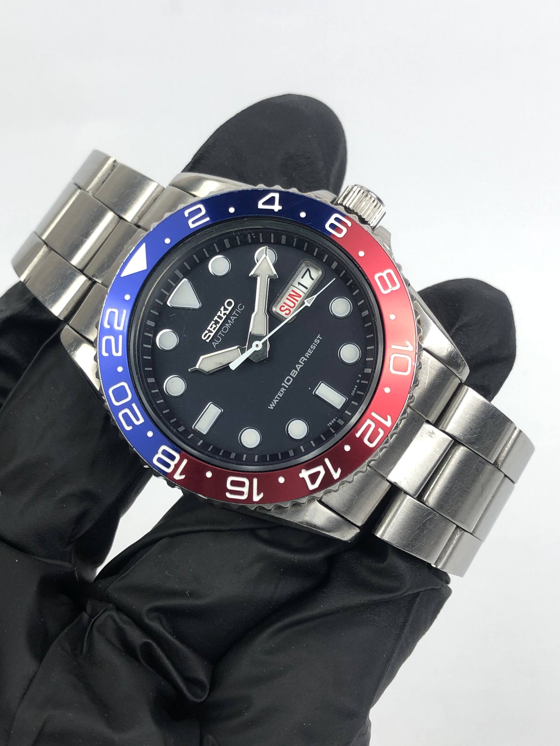 SEIKO DIVER SKX031 BEZEL PEPSI GMT - Gambar 4