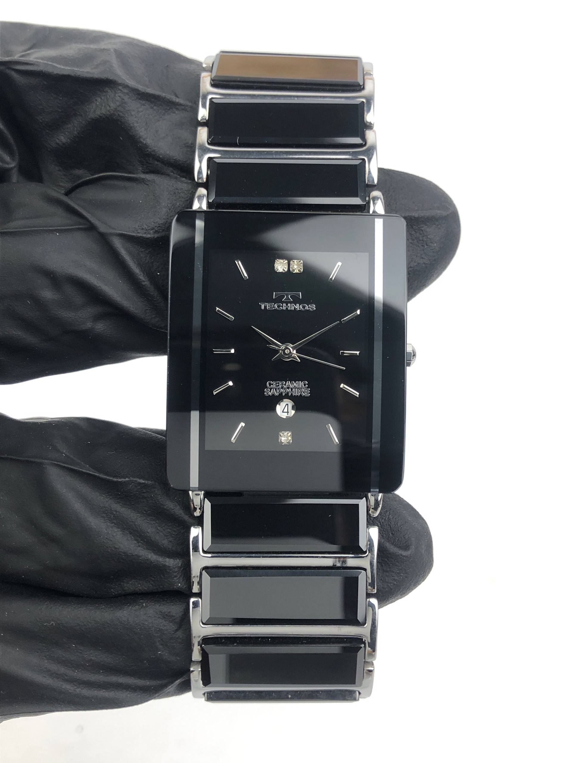 TECHNOS CERAMIC TAM-530 TANK SAPPHIRE CRYSTAL QUARTZ - Gambar 2