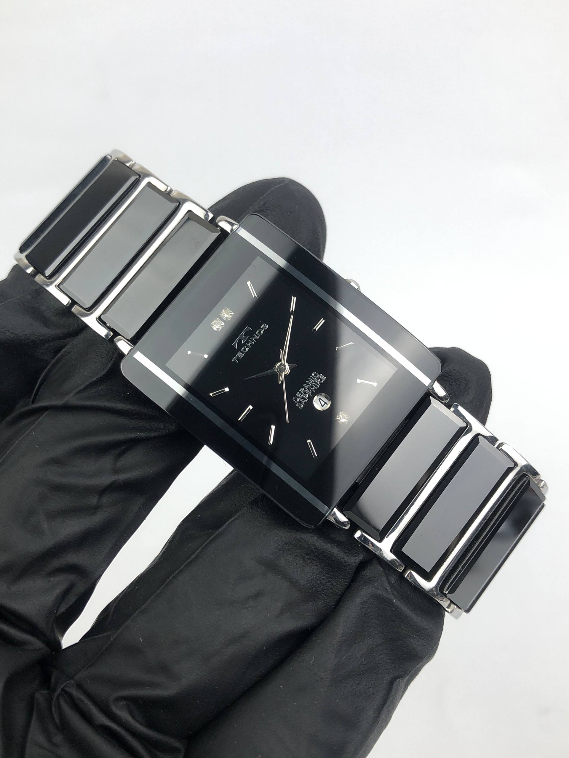 TECHNOS CERAMIC TAM-530 TANK SAPPHIRE CRYSTAL QUARTZ - Gambar 3
