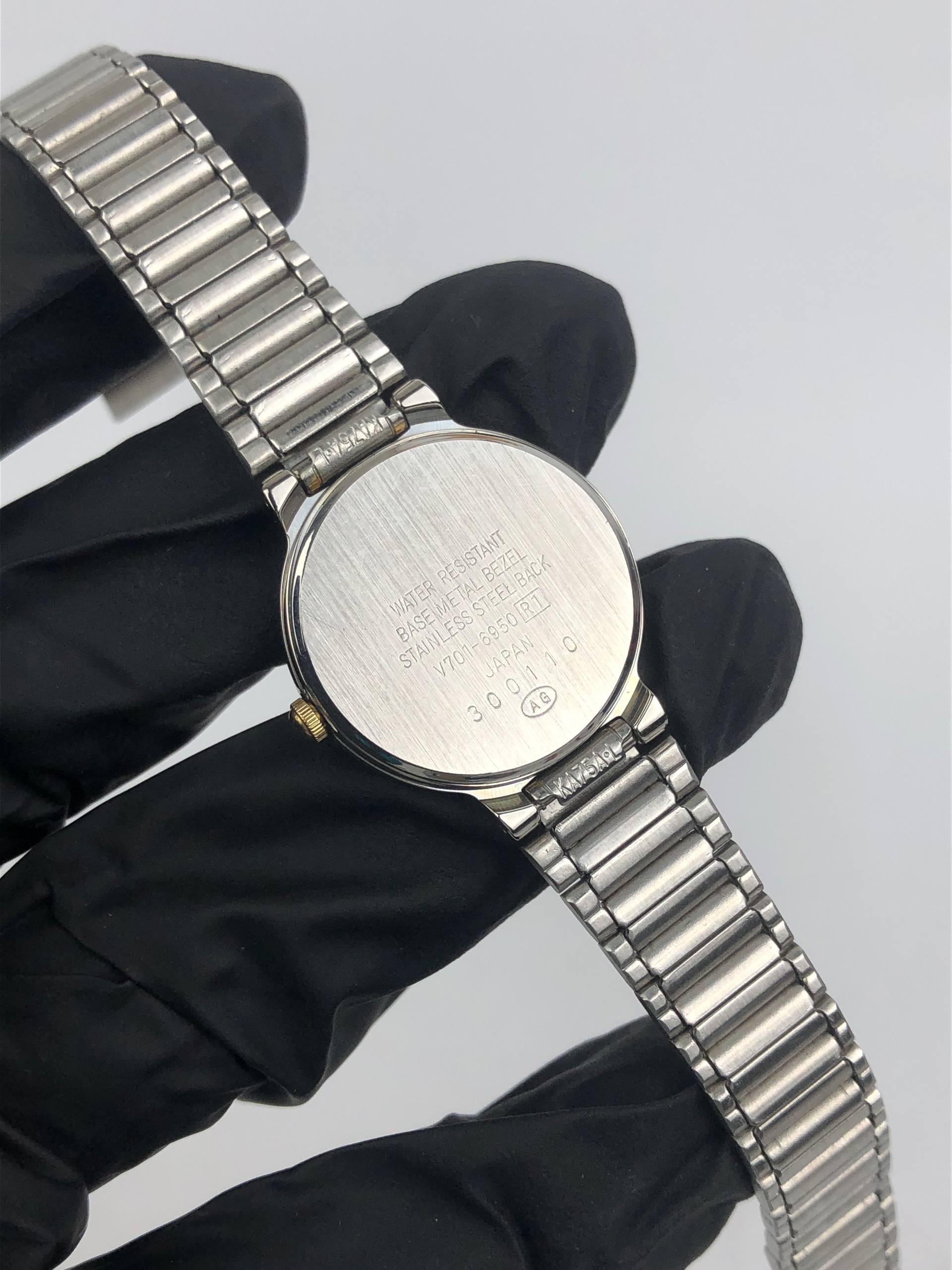 ALBA JAPAN QUARTZ TWOTONE ROMAN DIAL - Gambar 7