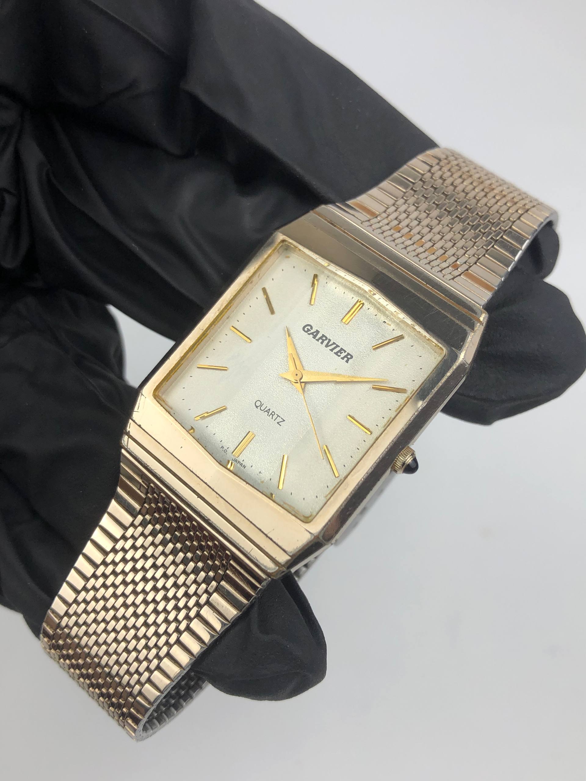 GARVIER JAPAN QUARTZ TANK ORIGINAL - Gambar 3
