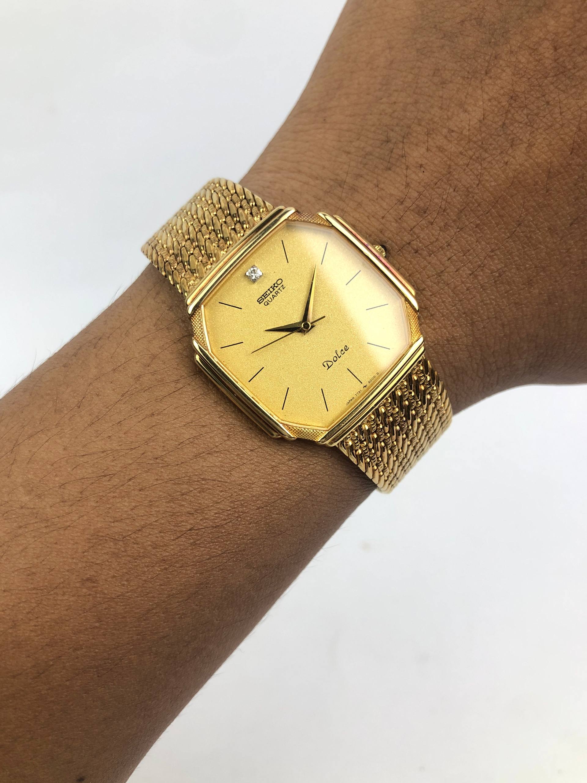 SEIKO 7731-5000 DOLCE JDM OCTAGON CASE ALL ORIGINAL