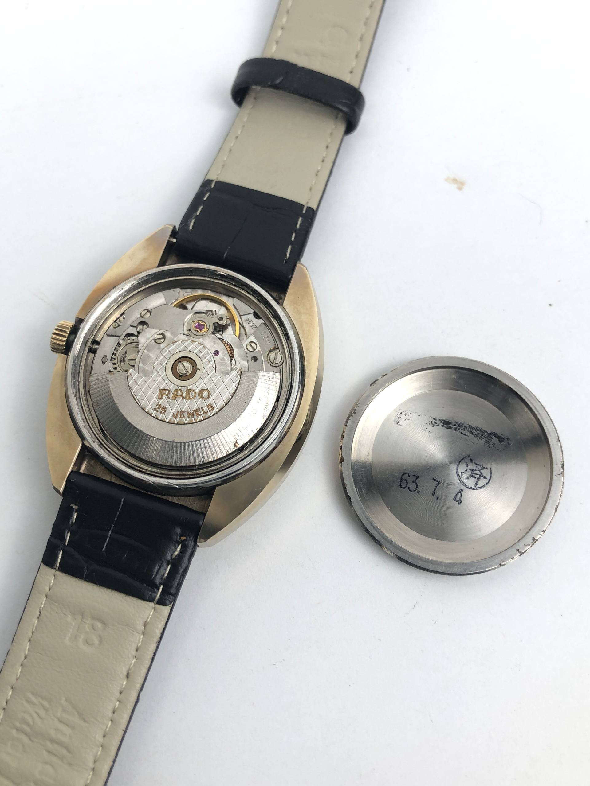 RADO BALBOA TUNGSTEN/NSAG CASE AUTOMATIC CAL 2324 - Gambar 8