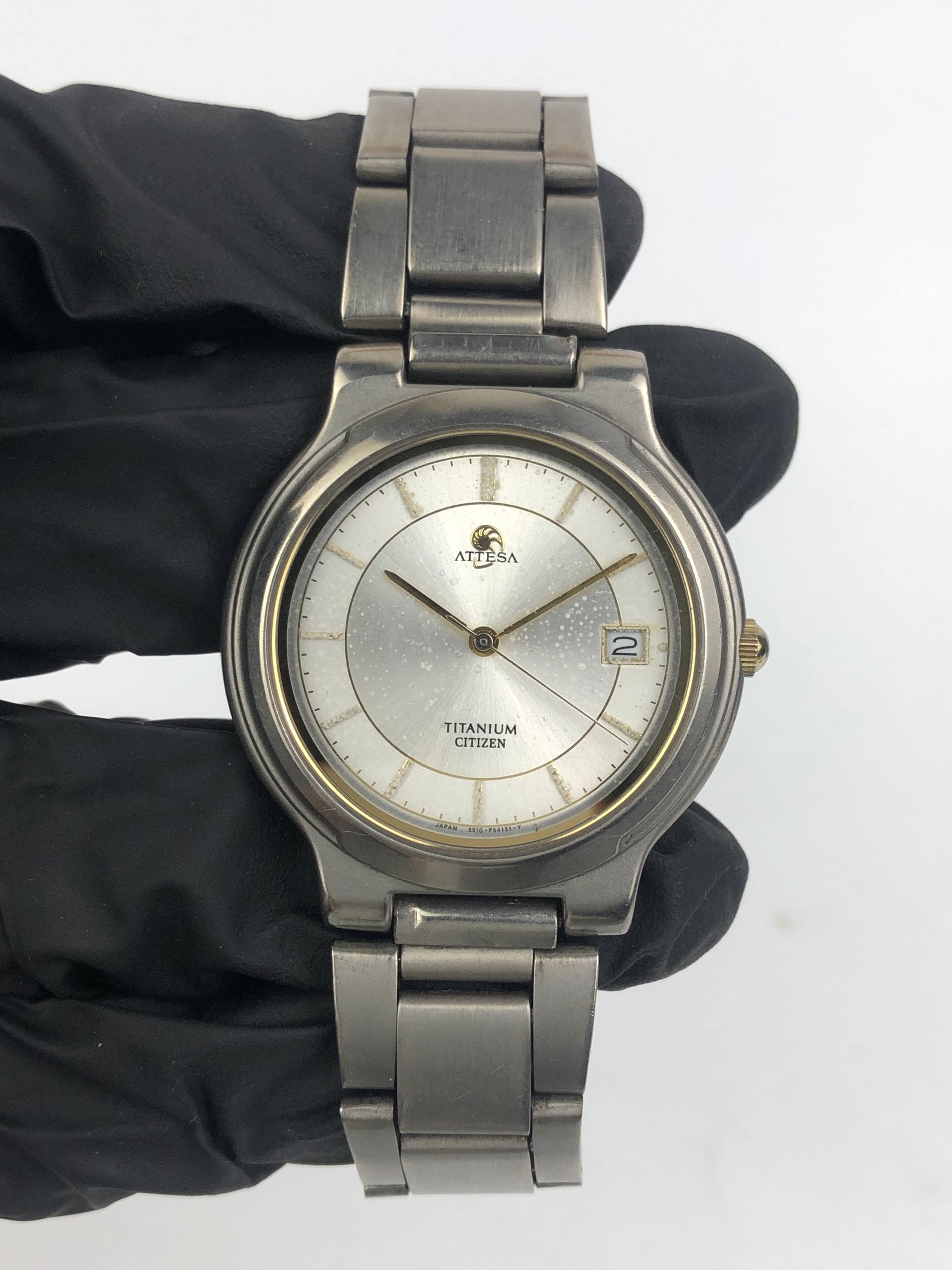 CITIZEN 5510-F51995 ATTESA ALL TITANIUM - Gambar 2