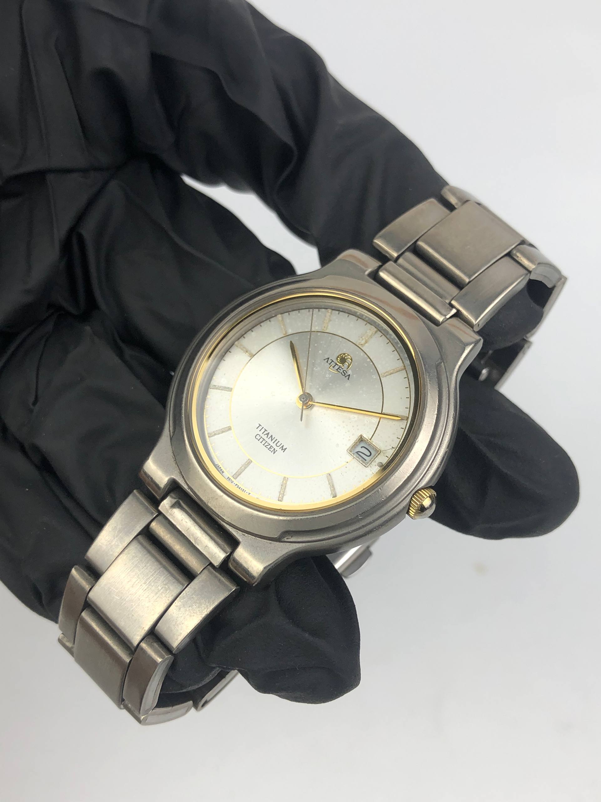 CITIZEN 5510-F51995 ATTESA ALL TITANIUM - Gambar 3