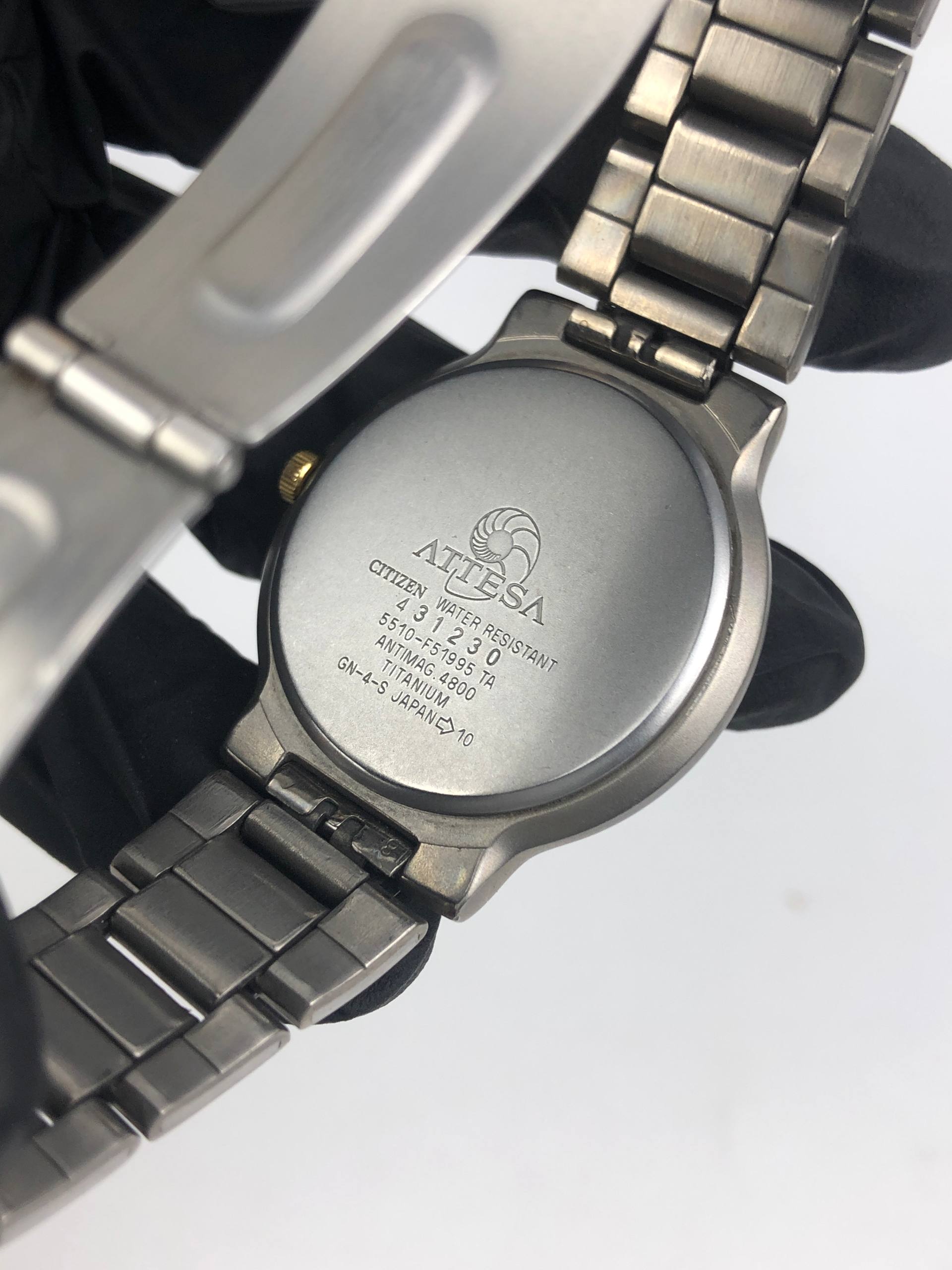 CITIZEN 5510-F51995 ATTESA ALL TITANIUM - Gambar 7