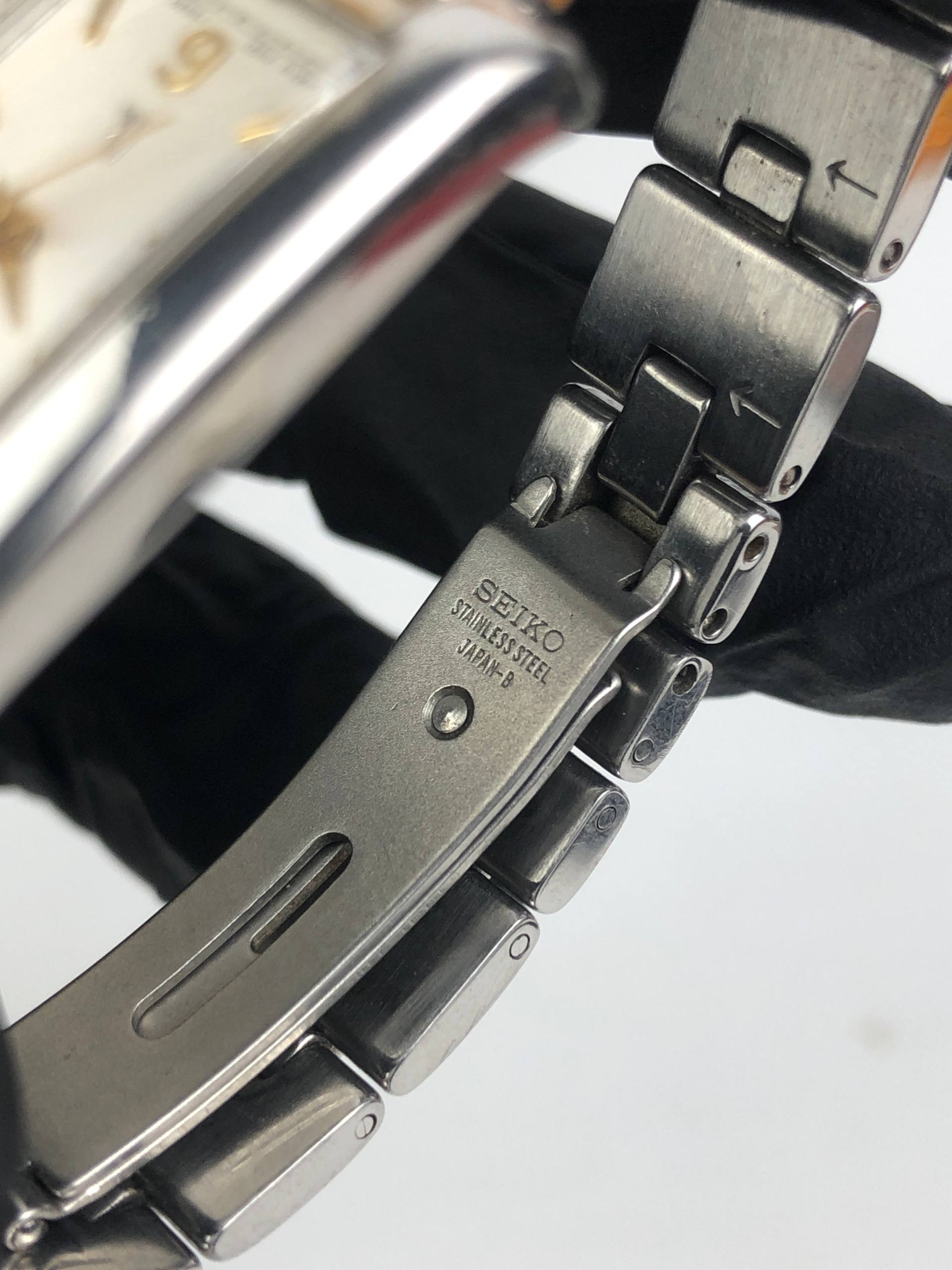 SEIKO LUKIA 4N21-5260 QUARTZ TANK TWOTONE ALL ORI - Gambar 6