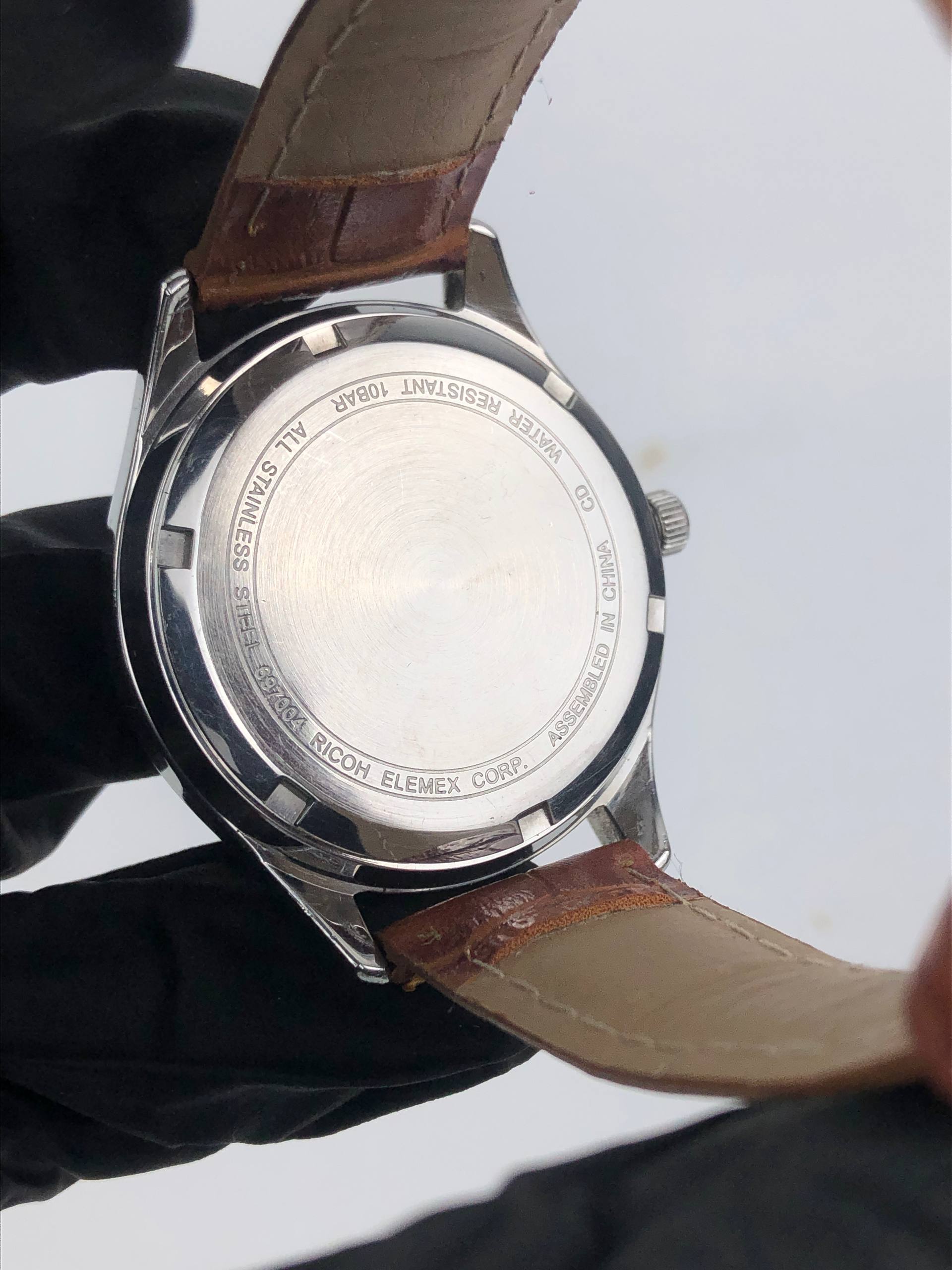RICOH ATRANTA SOLAR ENERGY BLUE DIAL - Gambar 7