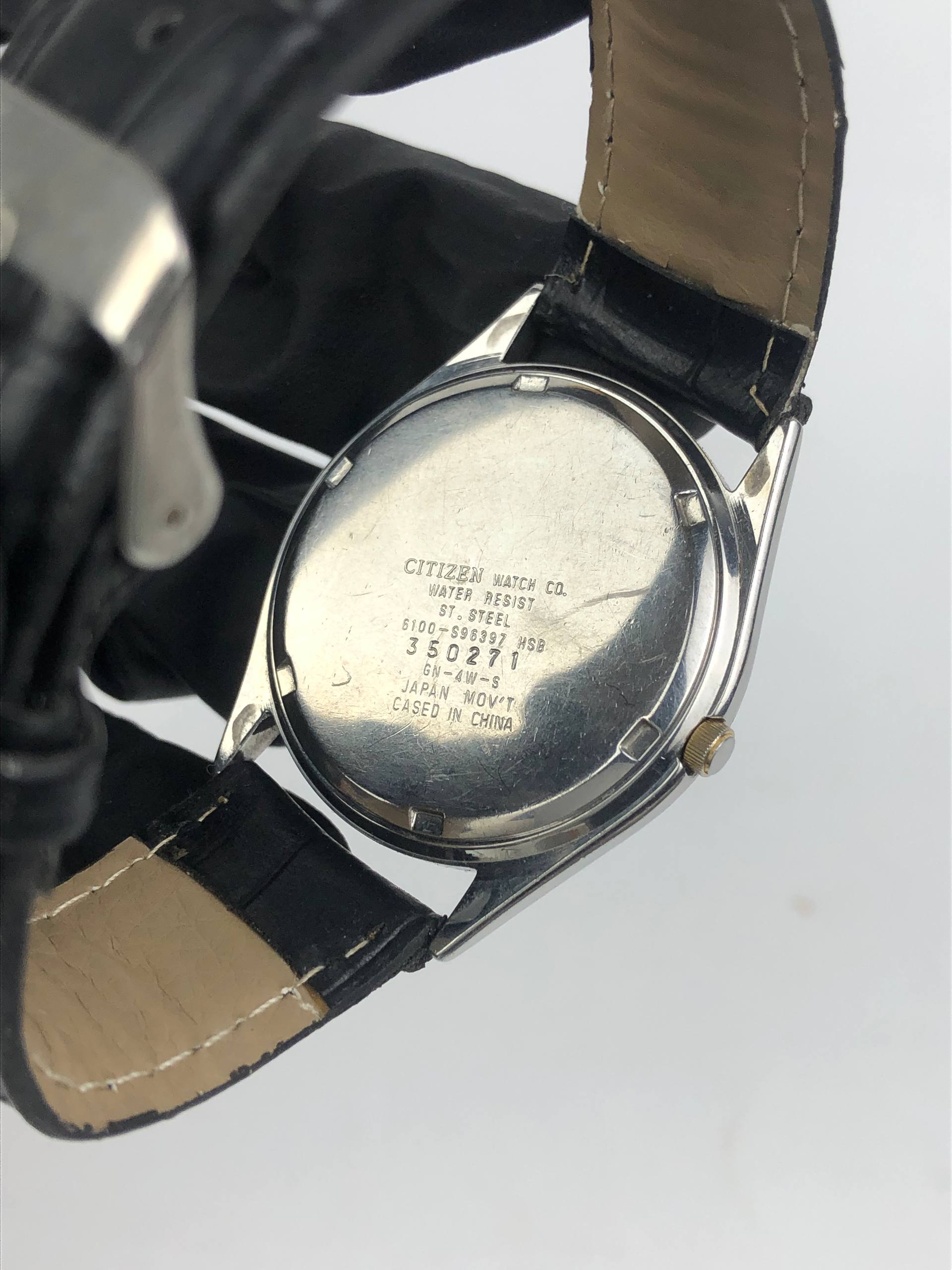 CITIZEN 6100-S96397 CQ TEXTURE DIAL ORIGINAL - Gambar 7