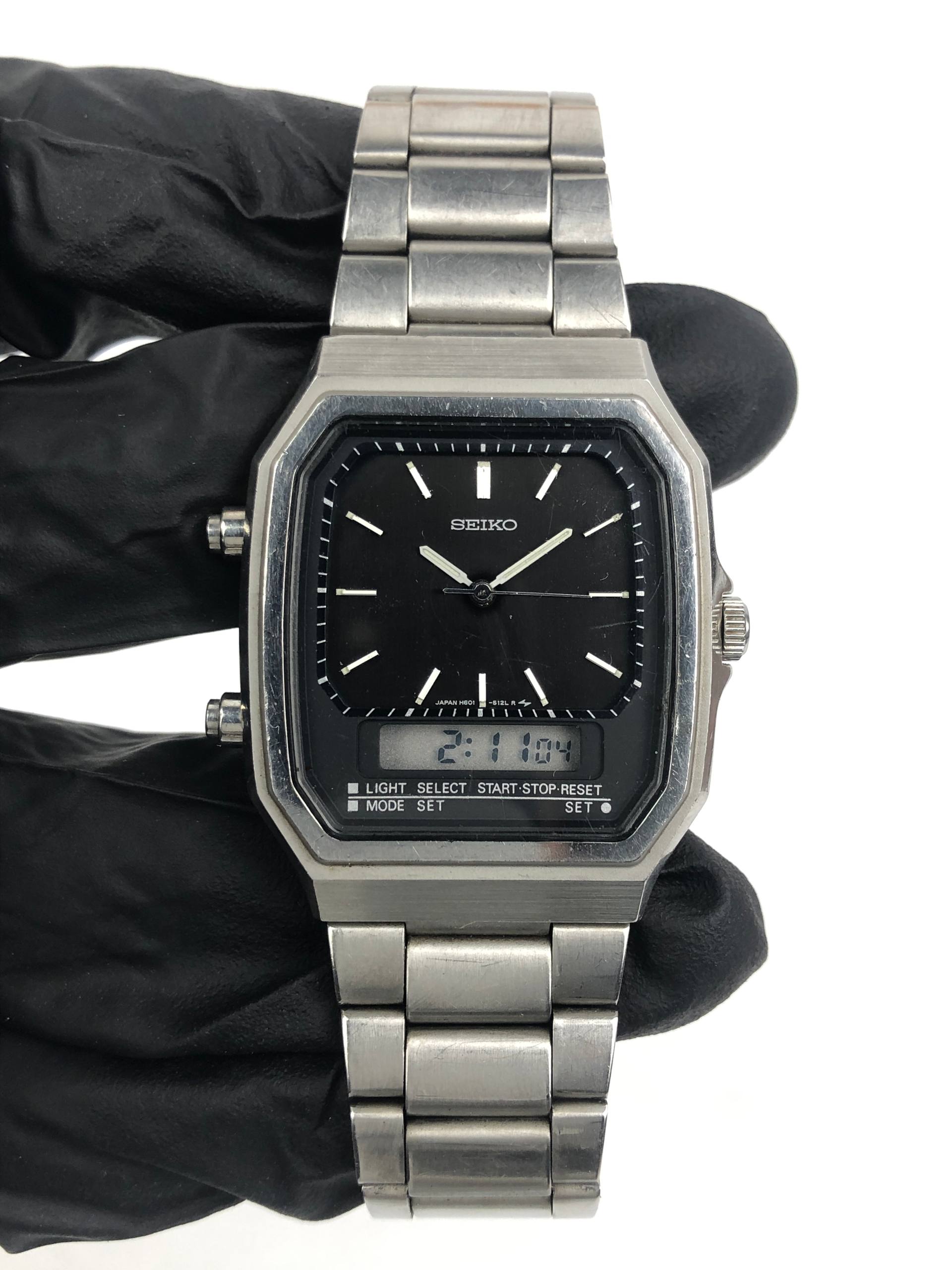 SEIKO H601-507A ANADIGI JAPAN ALL ORIGINAL - Gambar 2