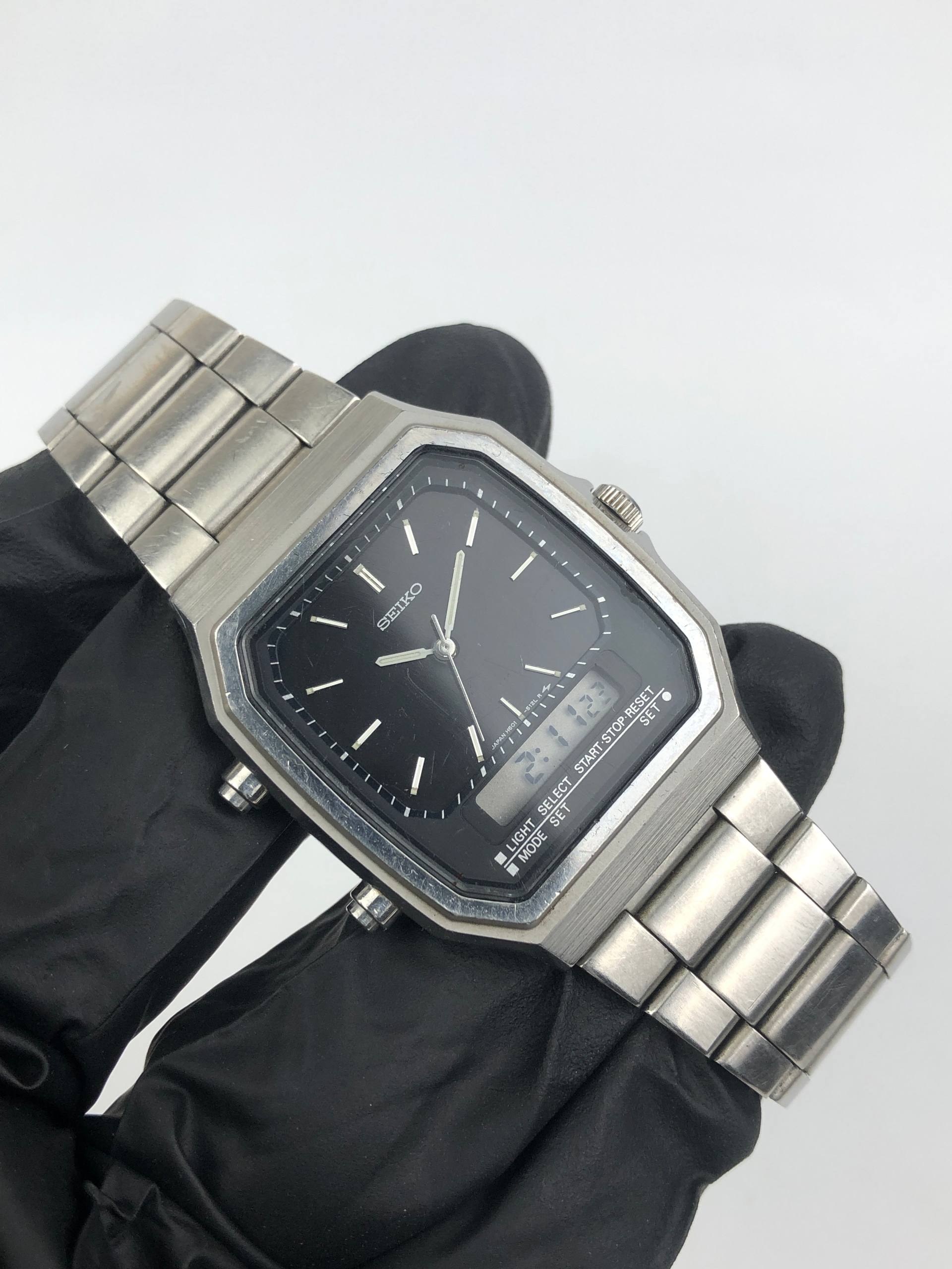 SEIKO H601-507A ANADIGI JAPAN ALL ORIGINAL - Gambar 4