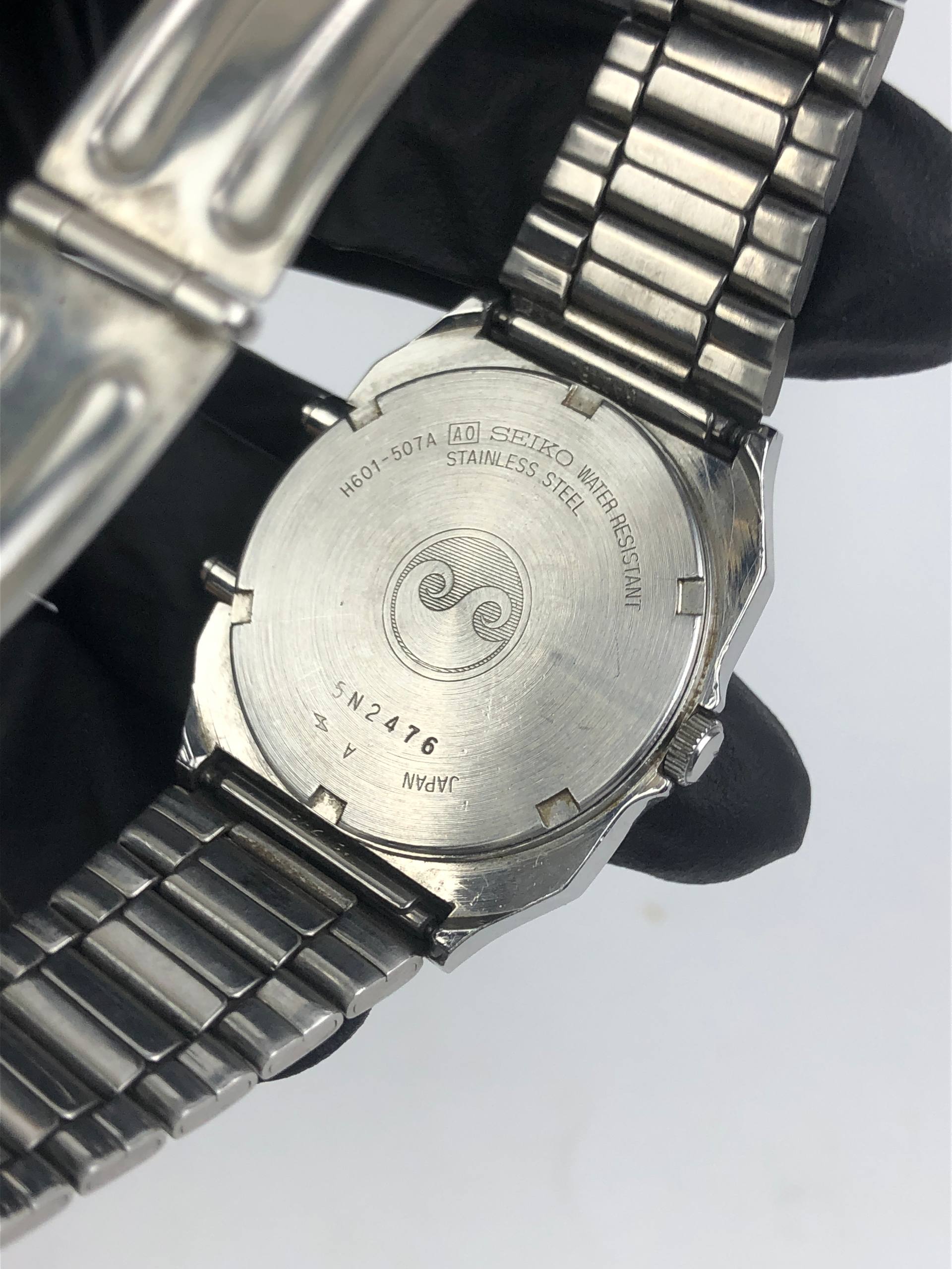 SEIKO H601-507A ANADIGI JAPAN ALL ORIGINAL - Gambar 8